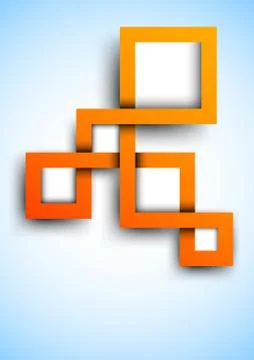 Background with squares Stock Illustration