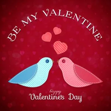 Background for st. valentine's day Stock Illustration