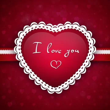 Background for st. valentine's day Stock Illustration