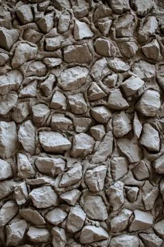 Background - Stacked Stone Wall Foto stock