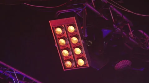 Background - stage light Stock Footage 47796484