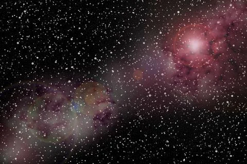 Background of star and space Stock Illustration