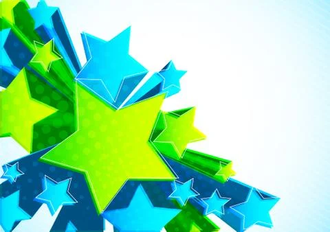 Background with star Stock Illustration