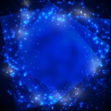 Background with starry sky Illustrazione stock