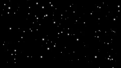 Background stars black Stock Footage 101172797