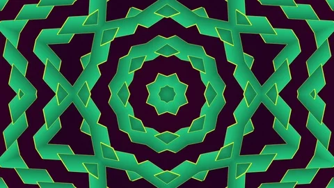 Background Stars Circles Flower Stock Footage 72891985