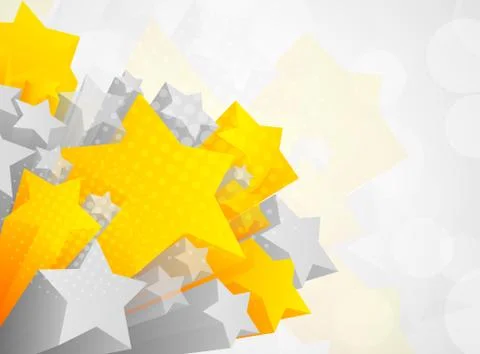 Background with stars Stock Illustration
