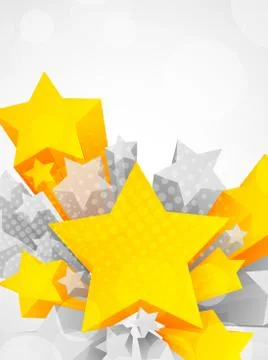 Background with stars Stock Illustration