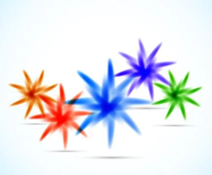 Background with stars Illustrazione stock