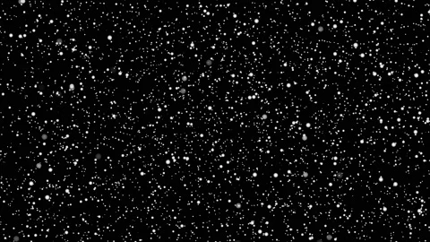 Background with stars, snow, movement on the screen, large, falling Stock Footage 166020484