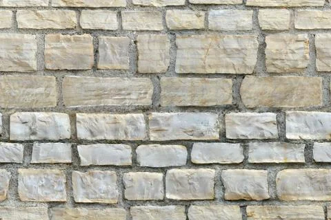 Background of stone blocks. Stock Photos