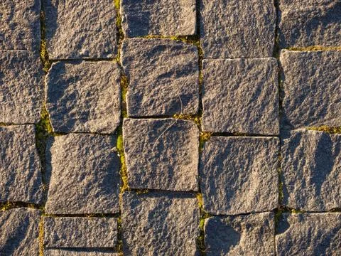 Background of stone floor texture. Close up view Foto stock