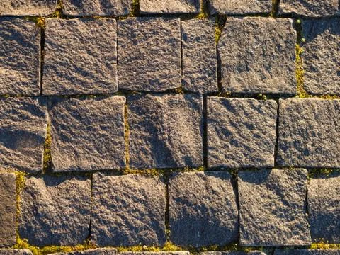 Background of stone floor texture. Close up view Foto stock