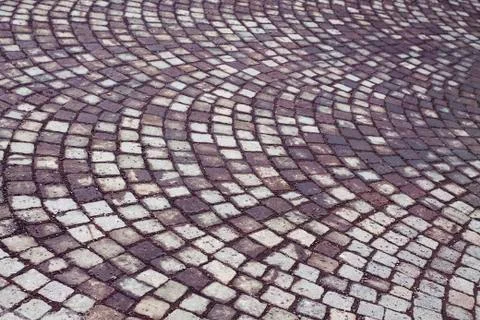 Background of stone floor texture. Stock Photos