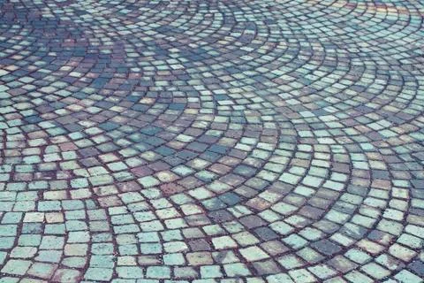 Background of stone floor texture. Stock Photos