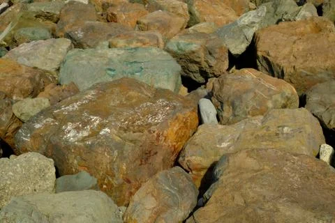 Background from a stone of igneous rock Stock Photos