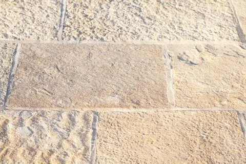 Background of the stone pavement Stock Photos