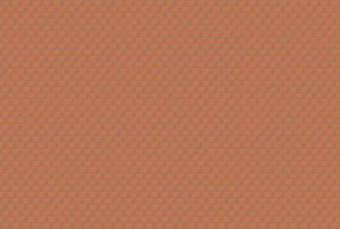 Background stone wall is composed of many small red bricks with concrete line Stock Illustration