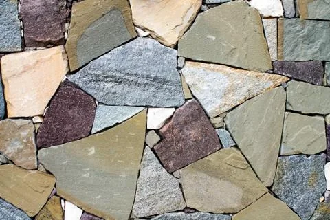 Background of a stone wall Stock Photos