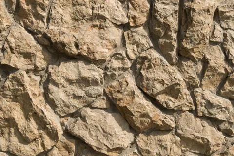 Background of stone wall. Stock Photos