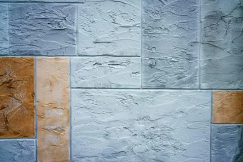 Background of stone wall texture. Close up image. Stock Photos