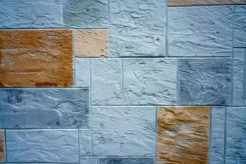 Background of stone wall texture. Close up image. Stock Photos