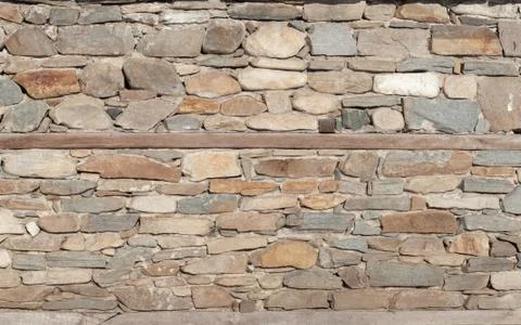 Background of stone wall texture Stock Photos