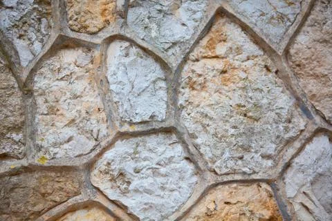 Background of stone wall texture Stock Photos