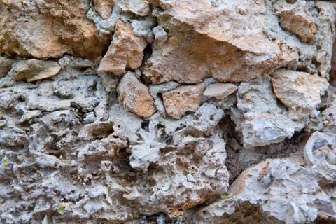 Background of stone wall texture Stock Photos
