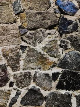 Background of stone wall texture Stock Photos