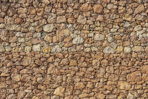 Background of stone wall texture. Fotos Stock