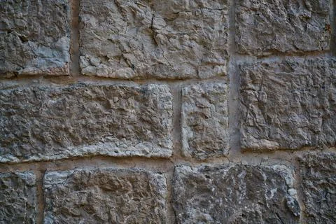 Background of stone wall texture Stockfoto's