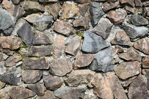 Background of stone wall texture. Foto stock