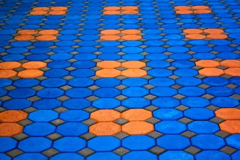 Background from street sett Stock Photos