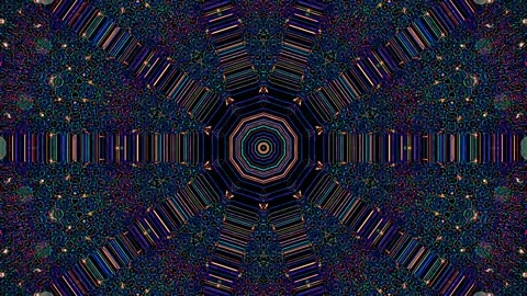 Background stripes and flashing with shining light dots. Animation with circles Stock-Footage 268904381