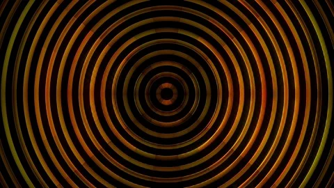 Background stripes and flashing with shining light dots. Animation with circles Video stock 270088254