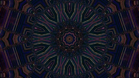 Background stripes and flashing with shining light dots. Animation with circles Stock-Footage 270980574