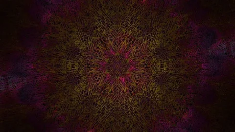 Background stripes and flashing with shining light dots. Animation with circles Video stock 270981186