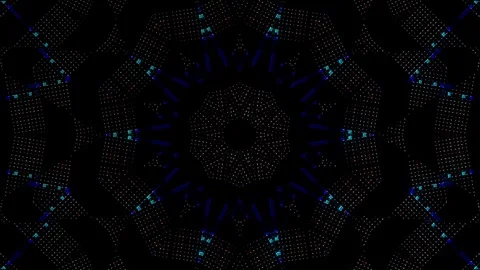 Background stripes and flashing with shining light dots. Animation with circles Stock-Footage 292958341