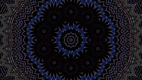 Background stripes and flashing with shining light dots. Animation with circles Video stock 292959976