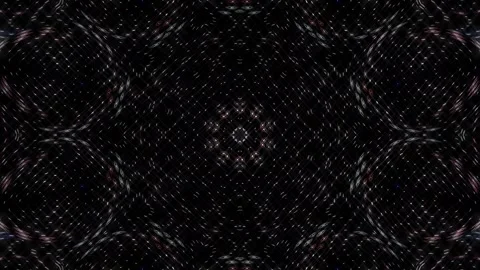 Background stripes and flashing with shining light dots. Animation with circles Stock Footage 293347659