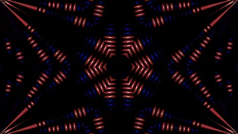 Background stripes and flashing with shining light dots. Animation with circles 스톡 동영상 294189022