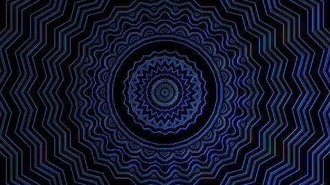 Background stripes and flashing with shining light dots. Animation with circles 動画素材 296377035