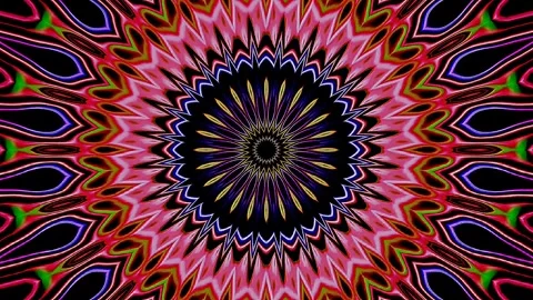 Background stripes and flashing with shining light dots. Animation with circles Video stock 296517524