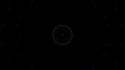 Background stripes and flashing with shining light dots. Animation with circles Stock-Footage 297422922