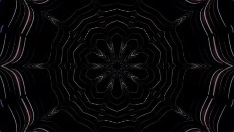 Background stripes and flashing with shining light dots. Animation with circles Video stock 297713155