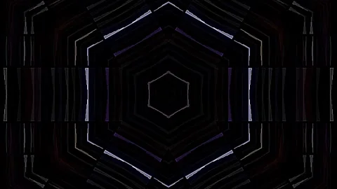 Background stripes and flashing with shining light dots. Animation with circles 動画素材 300424074
