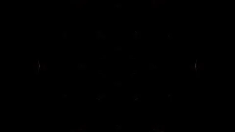 Background stripes and flashing with shining light dots. Animation with circles Stock-Footage 301438733