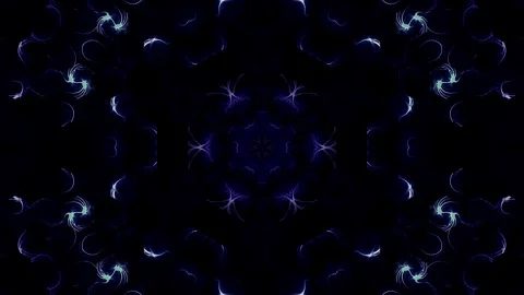 Background stripes and flashing with shining light dots. Animation with circles Video stock 301438748