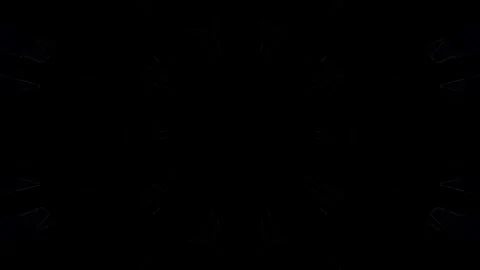 Background stripes and flashing with shining light dots. Animation with circles Stock-Footage 302107211
